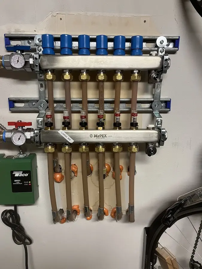 Plumber performing Leak Detection at a residential property in Napa